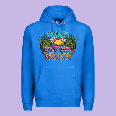 Salty Beach Premium Hoodie Designed By Sublimationcraftshop