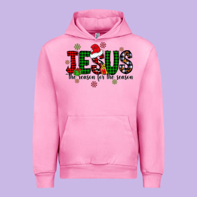 Jesus The Season For The Season Urban Hoodie Designed By Cowhidedigitalart
