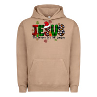 Pigment Burro jesus the season for the season Urban Hoodie - CowhideDigitalArt