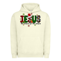 Pigment Pistachio jesus the season for the season Urban Hoodie - CowhideDigitalArt