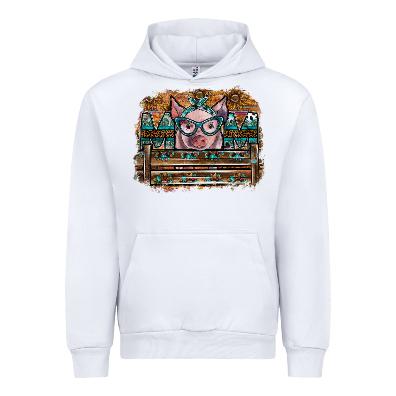 Mom Pig Urban Hoodie by SublimationCraftShop | Teevron