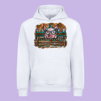 Mom Pig Urban Hoodie Designed By Sublimationcraftshop