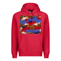 4th Of July Usa Flag Leopard 20oz Tumbler Premium Hoodie | Teevron