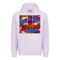 Lilac 4th of July USA flag leopard 20oz tumbler Premium Hoodie - Neo Western