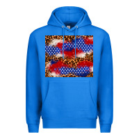 4th Of July Usa Flag Leopard 20oz Tumbler Premium Hoodie | Teevron