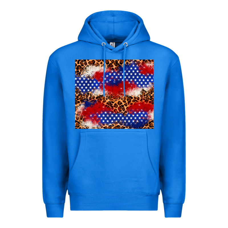 4th Of July Usa Flag Leopard 20oz Tumbler Premium Hoodie by Neo Western | Teevron