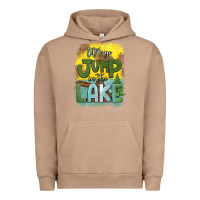 Pigment Burro let's go jump in the lake Urban Hoodie - HRA Design Shop