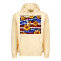 Pina Colada 4th of July USA flag sunflower 20oz tumbler Premium Hoodie - Neo Western