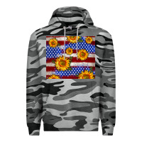 Slate Camo 4th of July USA flag sunflower 20oz tumbler Premium Hoodie - Neo Western