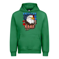 Emerald American Babe  4th of july Urban Hoodie - CowGirlArtShop