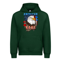 Forest Green American Babe  4th of july Urban Hoodie - CowGirlArtShop