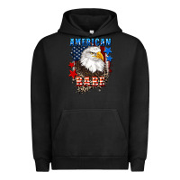 Pigment Black American Babe  4th of july Urban Hoodie - CowGirlArtShop