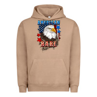 Pigment Burro American Babe  4th of july Urban Hoodie - CowGirlArtShop