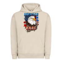 Pigment French Oak American Babe  4th of july Urban Hoodie - CowGirlArtShop