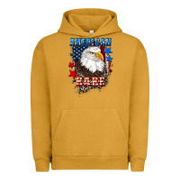 Pigment Peanut Butter American Babe  4th of july Urban Hoodie - CowGirlArtShop