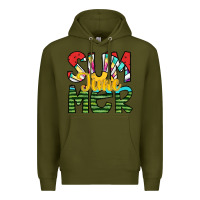 Army Green summer time Premium Hoodie - SublimationCraftShop