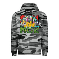 Slate Camo summer time Premium Hoodie - SublimationCraftShop