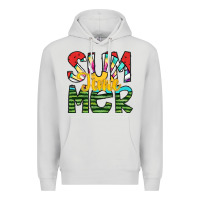 Dove Grey summer time Premium Hoodie - SublimationCraftShop