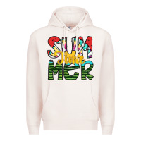 Pale Pink summer time Premium Hoodie - SublimationCraftShop