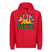 Red summer time Premium Hoodie - SublimationCraftShop