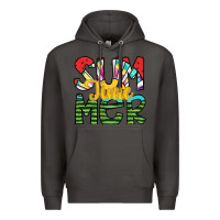 Smoke summer time Premium Hoodie - SublimationCraftShop