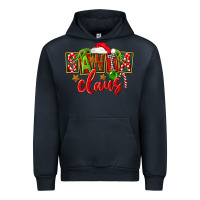 Navy Christmas santa claus Urban Hoodie - FaDigitalArtStudio