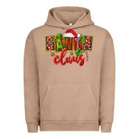 Pigment Burro Christmas santa claus Urban Hoodie - FaDigitalArtStudio