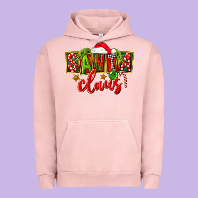 Christmas Santa Claus Urban Hoodie Designed By Fadigitalartstudio