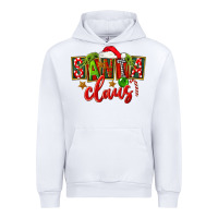 White Christmas santa claus Urban Hoodie - FaDigitalArtStudio