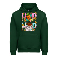 Forest Green Western Hip hop Bunny Urban Hoodie - Neo Western