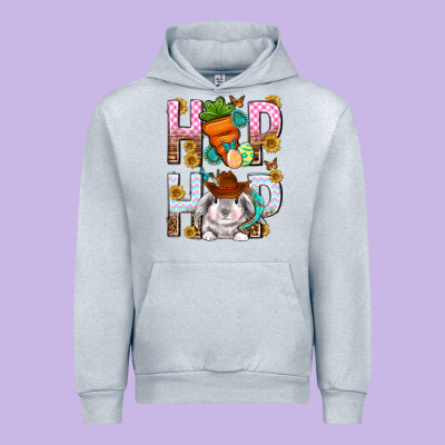Western Hip Hop Bunny Urban Hoodie Designed By Neo Western