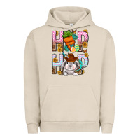 Pigment French Oak Western Hip hop Bunny Urban Hoodie - Neo Western
