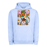 Pigment Grape Ice Western Hip hop Bunny Urban Hoodie - Neo Western