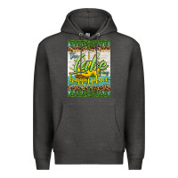 Charcoal Heather the lake is my happy place air freshener Premium Hoodie - HRA Design Shop