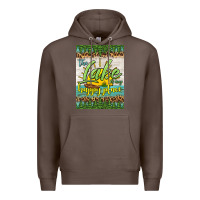 Coffee the lake is my happy place air freshener Premium Hoodie - HRA Design Shop