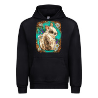 Black Western Rabbit Urban Hoodie - Neo Western