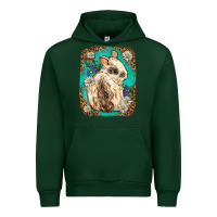 Forest Green Western Rabbit Urban Hoodie - Neo Western