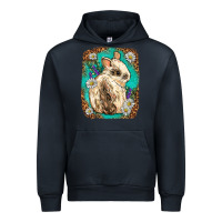Navy Western Rabbit Urban Hoodie - Neo Western