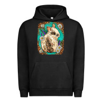 Pigment Black Western Rabbit Urban Hoodie - Neo Western