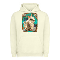 Pigment Pistachio Western Rabbit Urban Hoodie - Neo Western