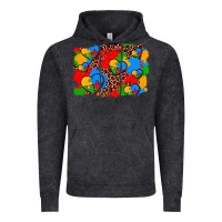 Vintage Black autism heart background Vintage Hoodie - AdoDesignShop