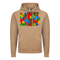 Vintage Coffee autism heart background Vintage Hoodie - AdoDesignShop