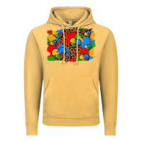 Vintage Mustard autism heart background Vintage Hoodie - AdoDesignShop
