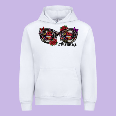 Momlife Urban Hoodie Designed By Sublimationcraftshop