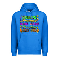 True Royal beads parades king cake crawfish mardi gras Premium Hoodie - FaDigitalArtStudio