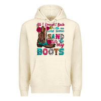 Sandshell all i brought back with me was some sand in my boots Premium Hoodie - HRA Design Shop