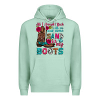 Seafoam all i brought back with me was some sand in my boots Premium Hoodie - HRA Design Shop