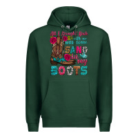 Sports Green all i brought back with me was some sand in my boots Premium Hoodie - HRA Design Shop