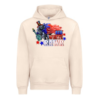 Sandshell Red white rawr 4th of july Urban Hoodie - CowGirlArtShop