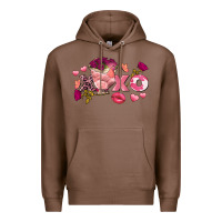 Chestnut chicken valentine's day xoxo Premium Hoodie - FaDigitalArtStudio